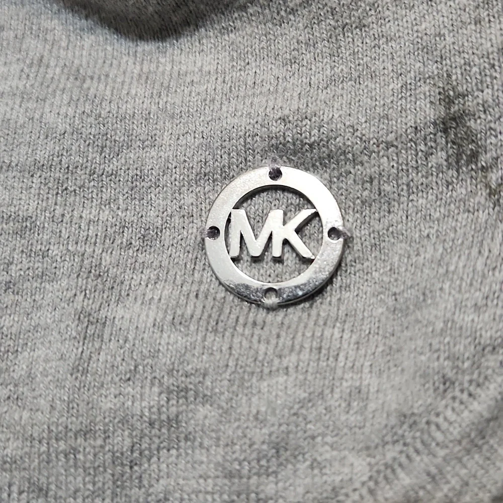 Michael Kors Light Gray Cowlneck Sweater